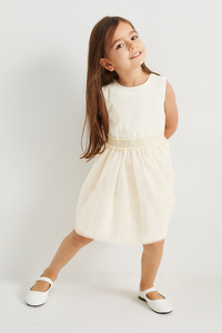 C&A Kleid, Weiß, Größe: 110
