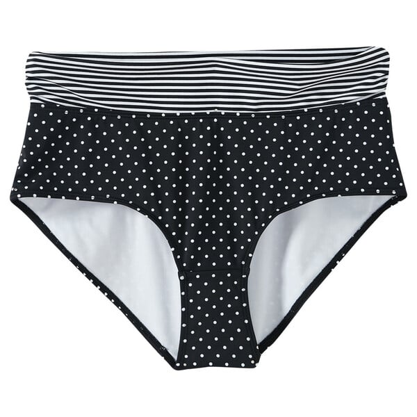 Bild 1 von Damen Bikinipanty mit Punkte-Allover SCHWARZ