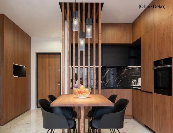 Bild 4 von Pendelleuchte Glas Ø 30 cm 3er