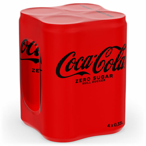 Bild 1 von Coca-Cola Coca Cola Zero, 4er Pack (EINWEG) zzgl. Pfand