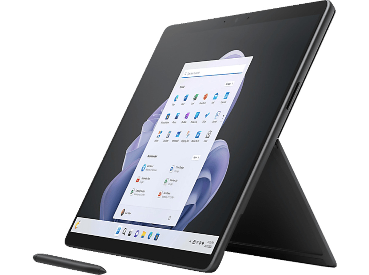 Bild 1 von MICROSOFT Surface Pro 9, 2-in-1 Tablet mit 13 Zoll Display, Intel® Core™ i5 Prozessor, 8 GB RAM, 256 SSD, Iris® Xe-Grafik , Graphit