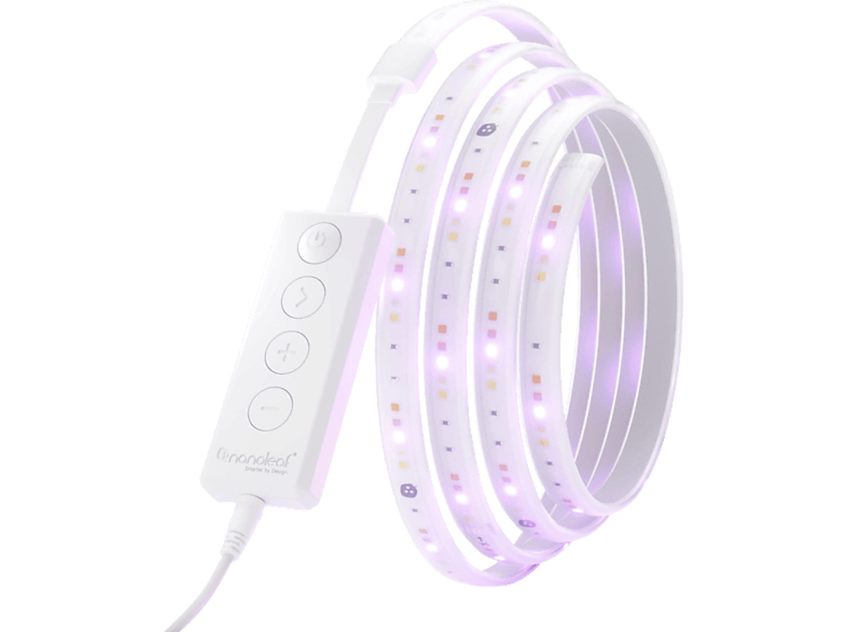 Bild 1 von NANOLEAF Essentials Matter Lightstrip 2m Starter Kit Multicolor, Warmweiß, Tageslichtweiß