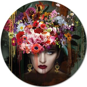 PRO ART Alu-Art Bild WOMEN & FLOWERS 100 cm