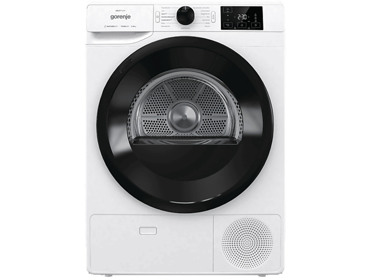 Bild 1 von GORENJE DNE83/GN Wärmepumpentrockner (8,0 kg, A+++, White)