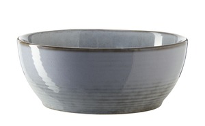 Bowl  Poké grau Steinzeug/Steingut Maße (cm): H: 6,8  Ø: [17.5] Küchenzubehör - Sconto