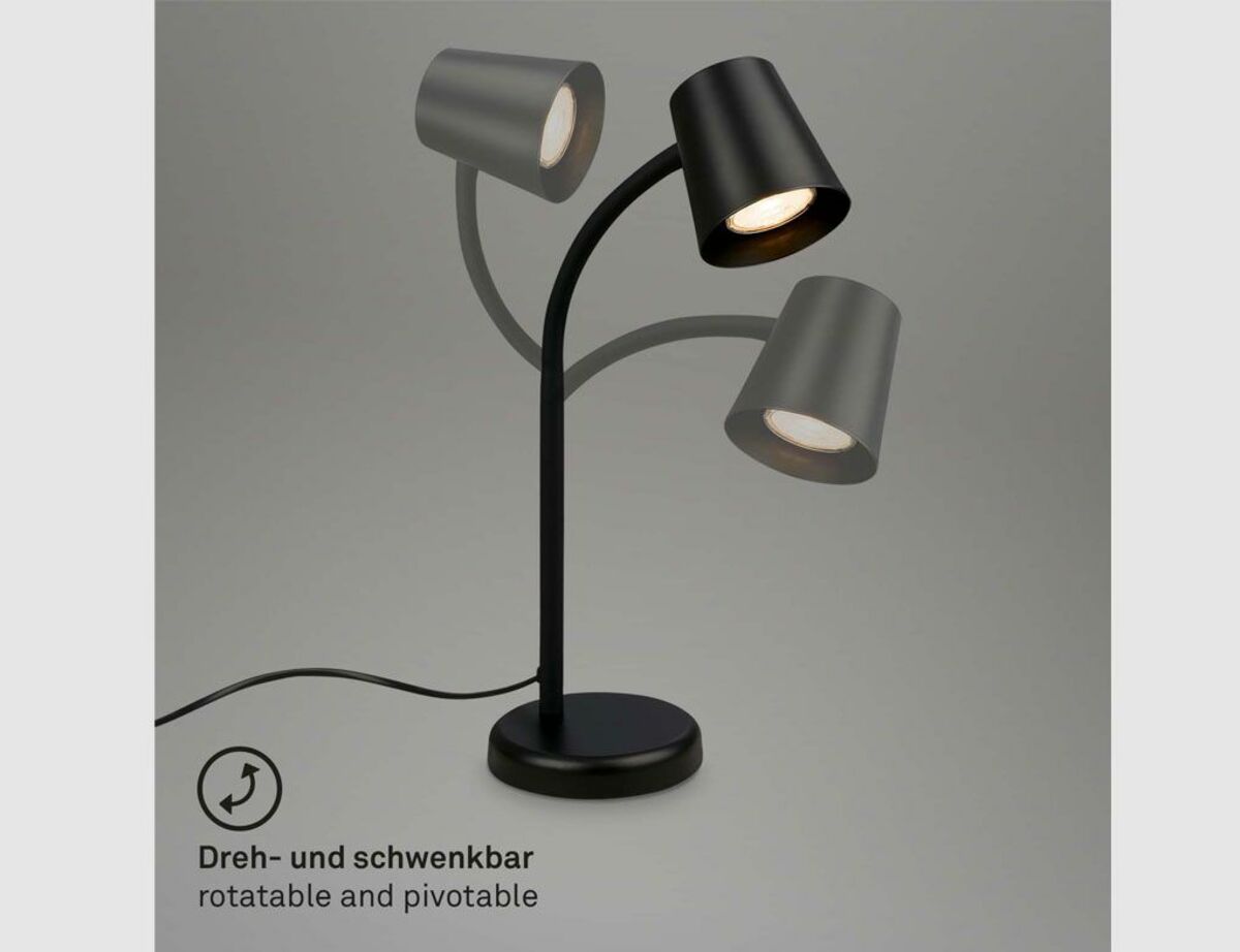 Bild 2 von Tischleuchte Metall Schwarz