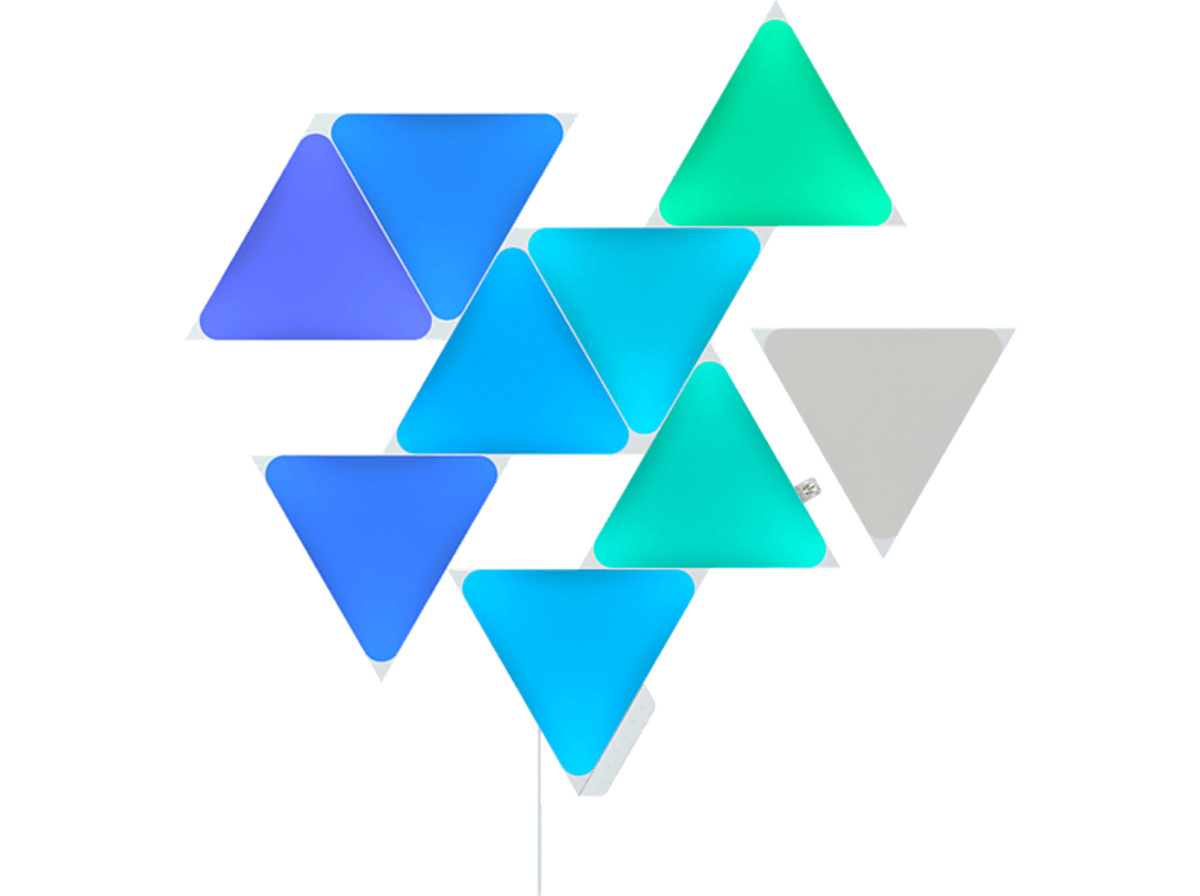 Bild 1 von NANOLEAF Shapes Triangles Starter Kit - 9PK Beleuchtung Multicolor / Warmweiß Tageslichtweiß