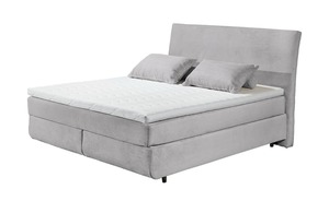 Boxspringbett  Marbella 6 grau Maße (cm): B: 185 H: 126 Betten