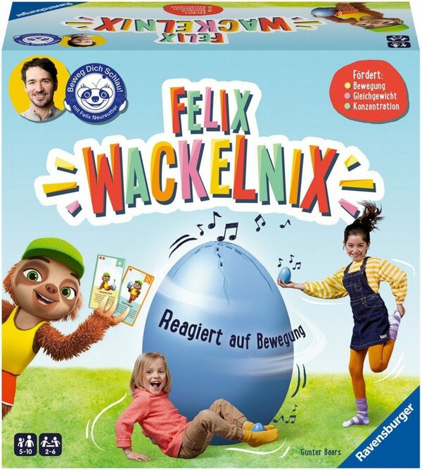 Bild 1 von Ravensburger Spiel, Gemeinschaftsspiel »Felix Wackelnix«, Made in Europe, FSC® - schützt Wald - weltweit