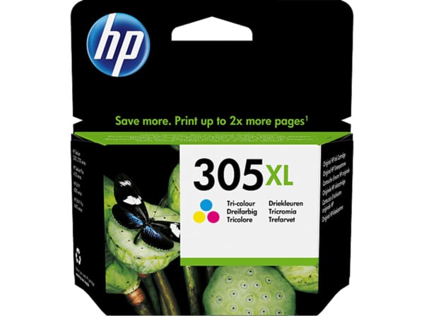 Bild 1 von HP 305XL High Yield Tri-color Original Ink Cartridge (3YM63AE) Tintenpatrone Cyan, Magenta, Gelb