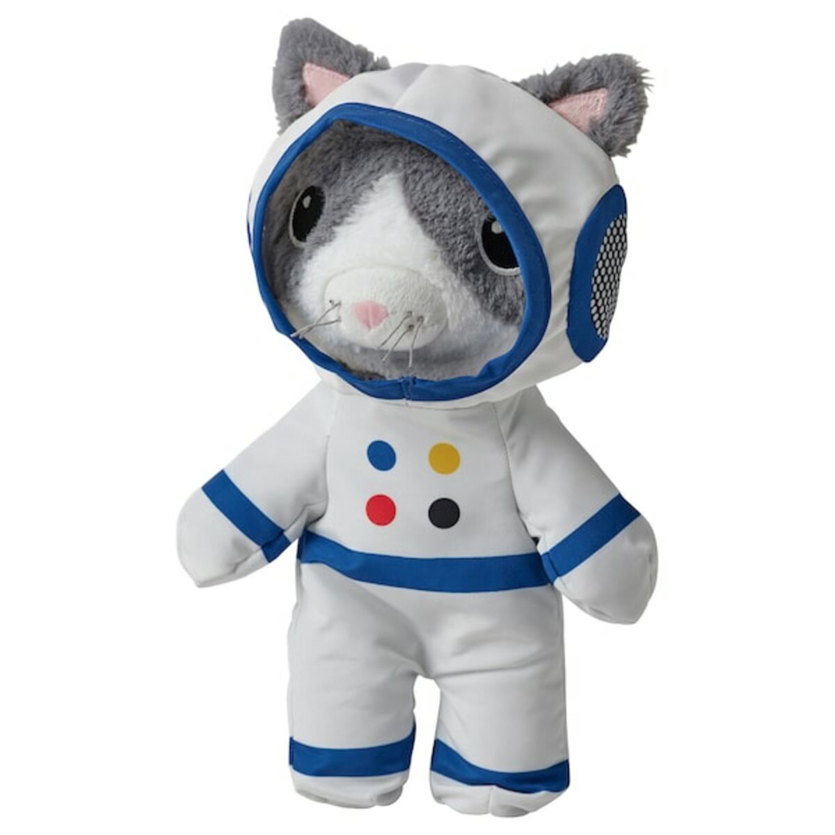Bild 1 von AFTONSPARV  Stoffspielzeug im Astronautenanzug, Katze 28 cm
