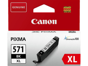 CANON CLI 571XL BK Tintenpatrone Schwarz (0331C001)