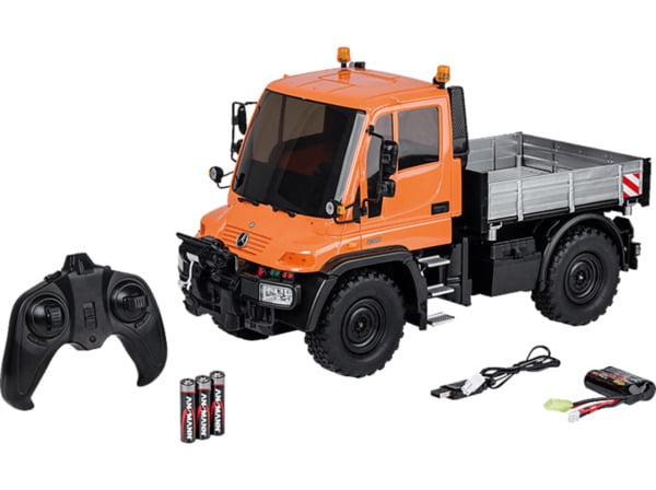 Bild 1 von CARSON 1:12 MB Unimog U300 2.4G 100% RTR R/C Spielfahrzeug, Orange