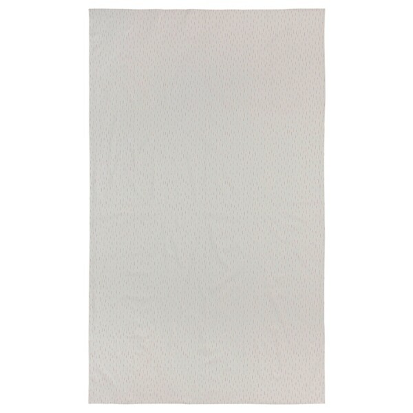 Bild 2 von SNÖKRABBA  Tischdecke, gemustert leuchtend rot/weiß 145x240 cm