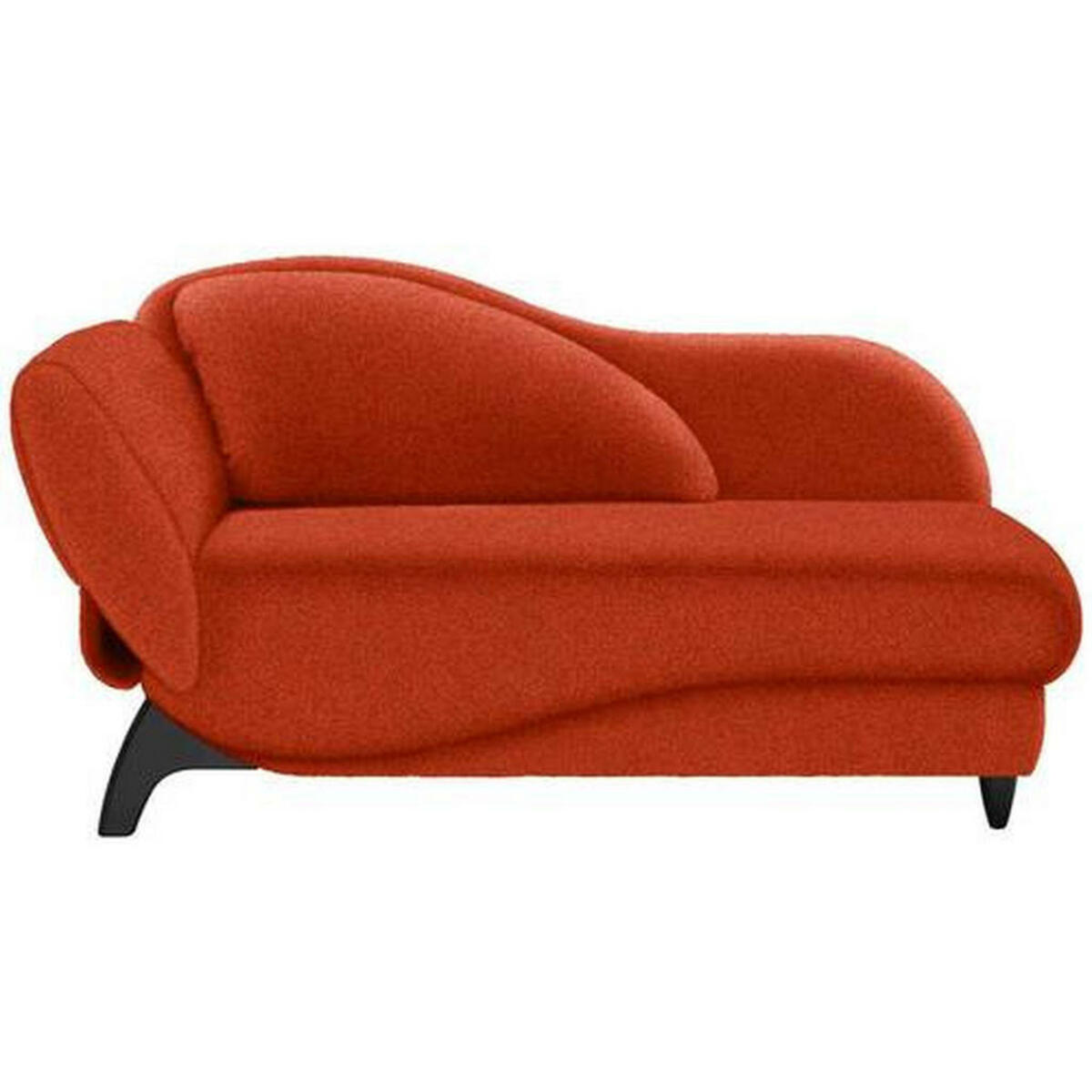 Bild 1 von Joka Liege, Rost, Textil, 2-Sitzer, 84x87x171-190 cm, Made in Austria, Stoffauswahl, Liegefunktion, seitenverkehrt erhältlich, Schlafen auf Sitzhöhe, Wohnzimmer, Sessel, Relaxliegen