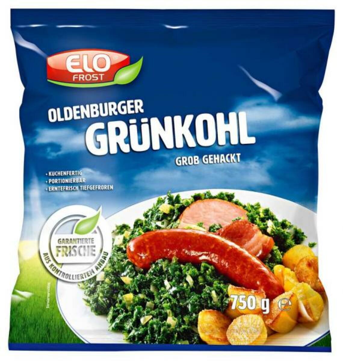 Bild 1 von Elo Frost Oldenburger Grünkohl grob gehackt
