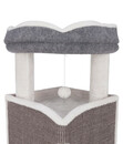 Bild 3 von Trixie Kratzturm Cat Tower Arma, grau/weiß, ca. B38/H98/T38 cm