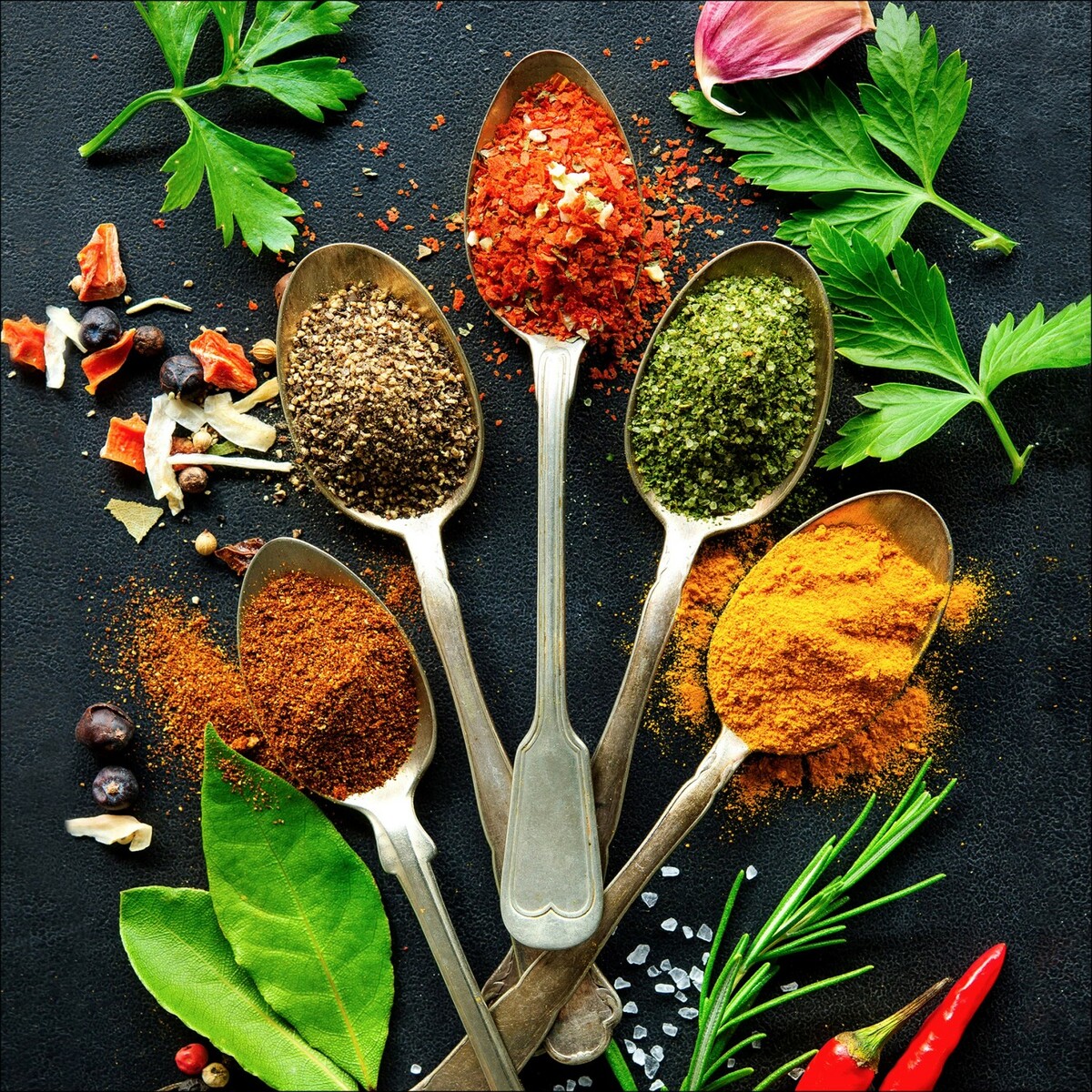 Bild 1 von Leinwandbild Vintage Herbage II 27 cm x 27 cm