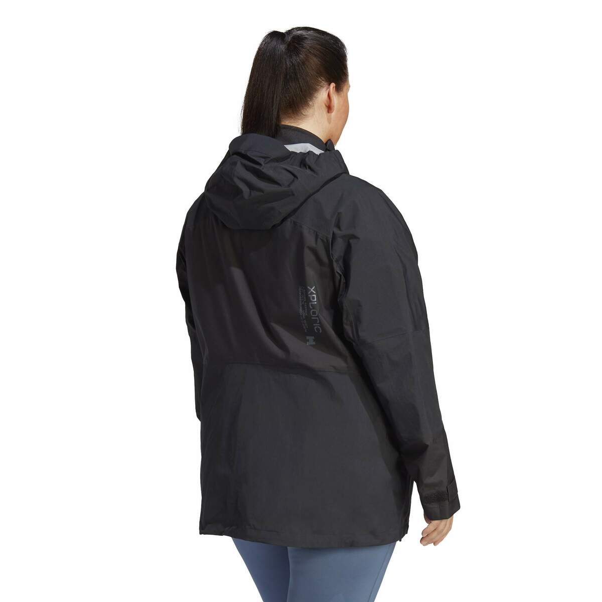 Bild 3 von Adidas
              
                 W TERREX XPLORIC RAIN.RDY JACKET PLUS SIZE Damen - Regenjacke