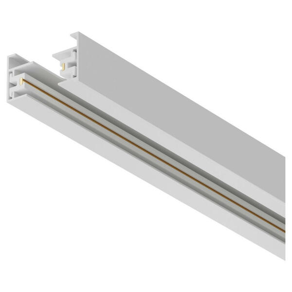 Bild 1 von Schienensystem, Weiß, Metall, 3.4x2x100 cm, CE, Seil ist kürzbar, planbar, Lampen & Leuchten, Innenbeleuchtung, Schienensysteme