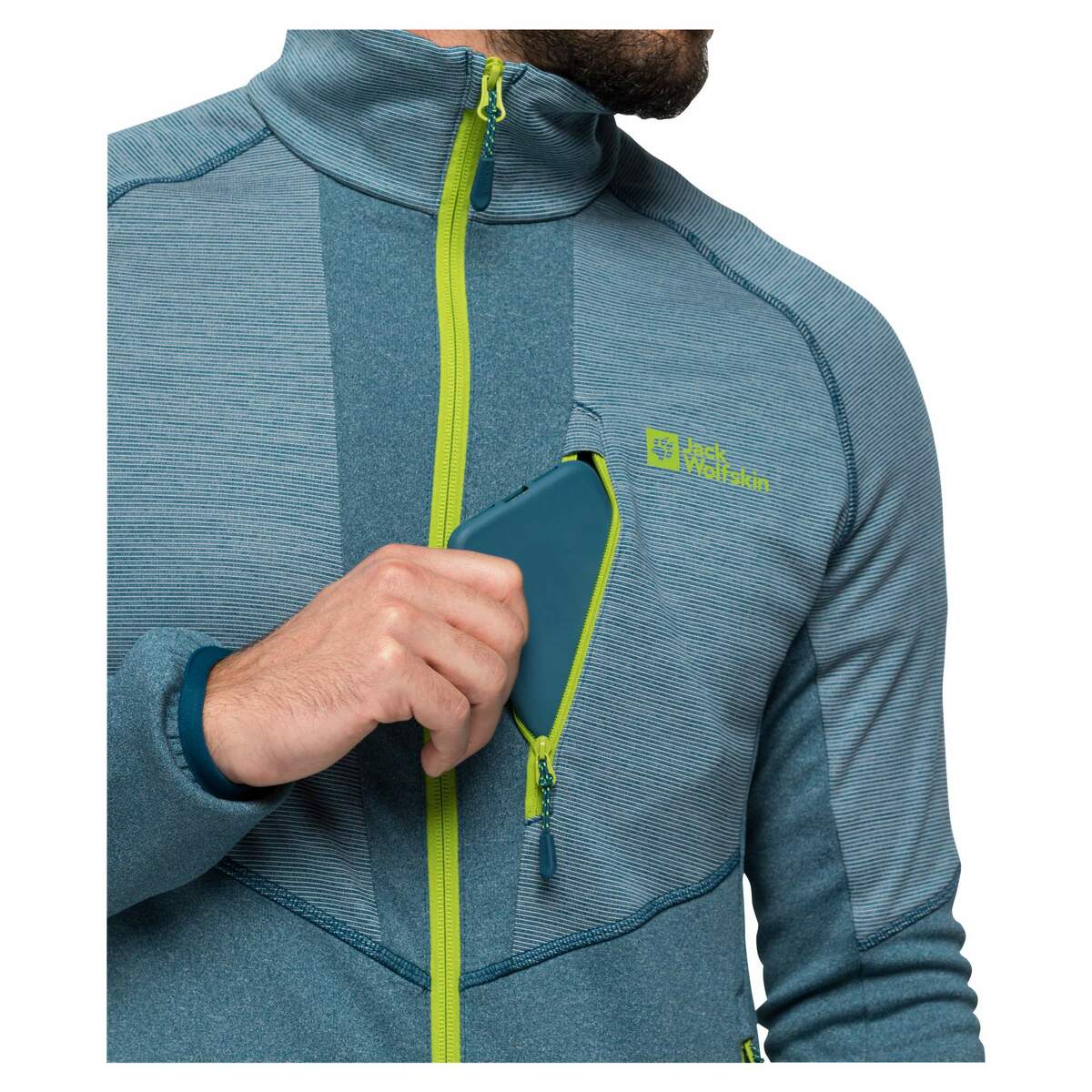 Bild 3 von Jack Wolfskin
              
                 BLATTSTEIG FZ M Herren - Fleecejacke