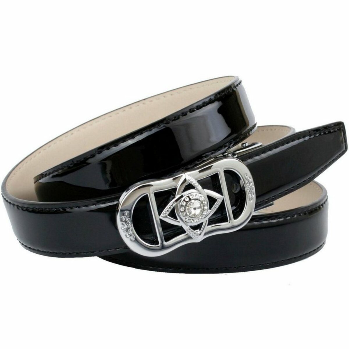Bild 1 von Anthoni Crown Ledergürtel mit exklusiver Koppelschließe, bombiert