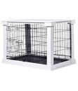 Bild 1 von Dobar petlife Design-Hundekäfig, weiß, ca. B59/H83/T55 cm