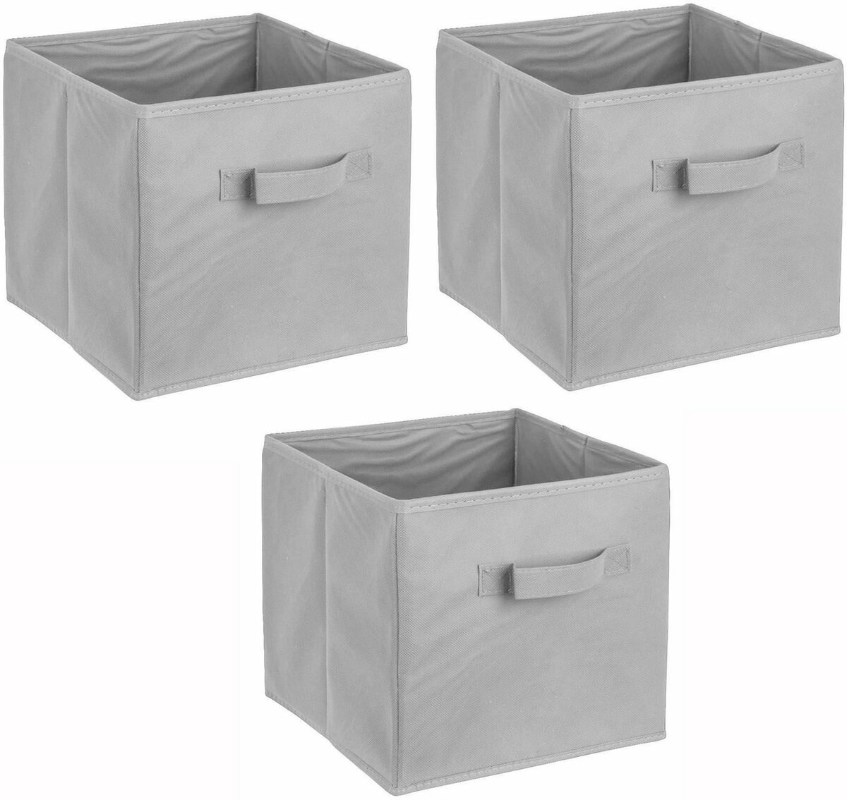 Bild 1 von ADOB Aufbewahrungsbox Faltboxen (Set, 3 St), Inklusive Haltegriff