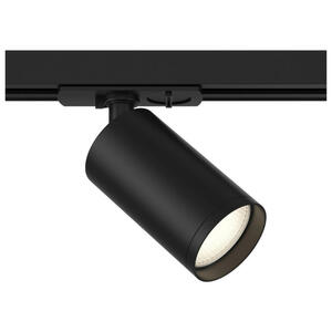 Schienensystem-Strahler, Schwarz, Metall, zylindrisch,zylindrisch, 5.2x12.5x9.2 cm, CE, drehbar, schwenkbar, verstellbare Spotlights, Lampen & Leuchten, Innenbeleuchtung, Schienensysteme