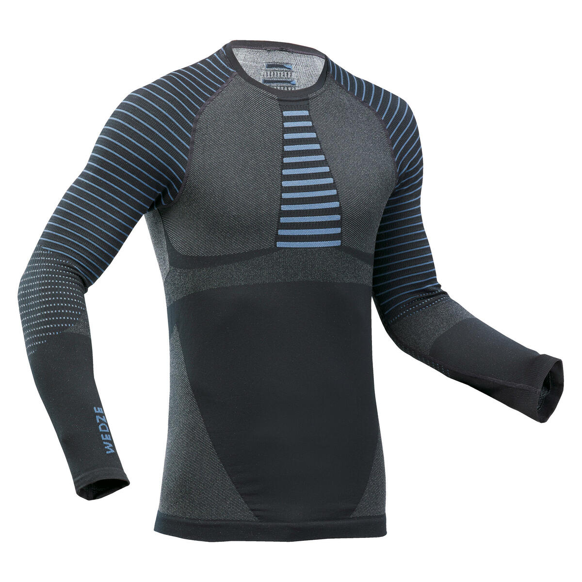 Bild 1 von Skiunterwäsche Funktionsshirt Herren Seamless - BL 980 blau/grau Blau