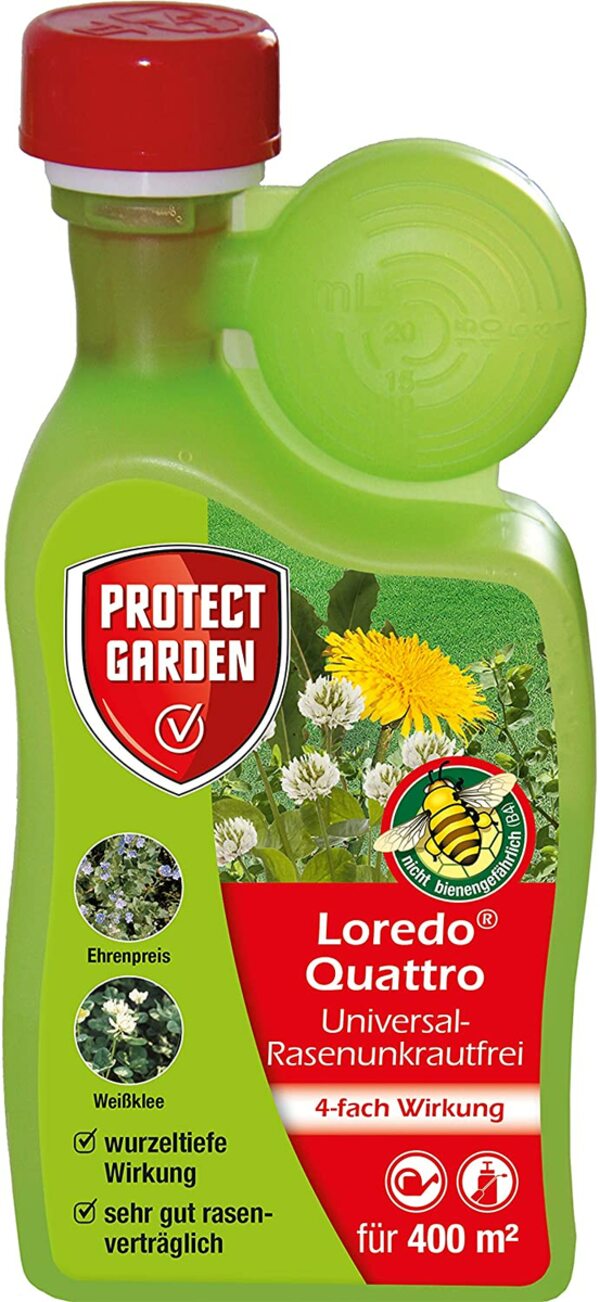 PROTECT GARDEN UniversalRasenunkrautfrei Loredo Quattro, Rasen