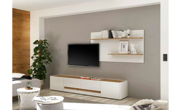 Bild 2 von Wohnwand Cande Weiß