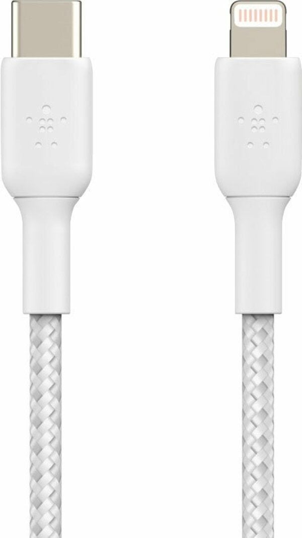 Bild 1 von Belkin Lightning/USB-C Kabel ummantelt mfi 1m Smartphone-Kabel, Lightning, USB-C (100 cm)