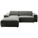 Bild 1 von Pure Home Lifestyle Ecksofa, Anthrazit, Textil, 3-Sitzer, Ottomane links, L-Form, 228x189 cm, Blauer Engel, Goldenes M, Oeko-Tex® Standard 100, DGM-Klimapakt, DGM-Emissionslabel, Typenauswahl, Leder