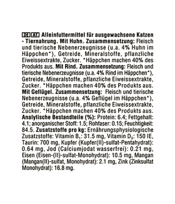 Bild 4 von KITEKAT® Nassfutter für Katzen Multipack Klassische Auswahl in Sauce, Adult, 12 x 85 g