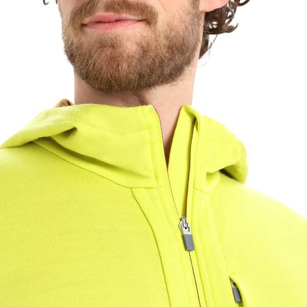 Bild 2 von Icebreaker
              
                 M QUANTUM III LS ZIP HOOD Herren - Wolljacke