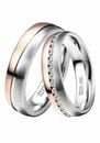 Bild 1 von DOOSTI Trauring Geschenk LIEBE" HOPE, ST-077, ST-078, ST-078-RB, wahlweise mit oder ohne Zirkonia"