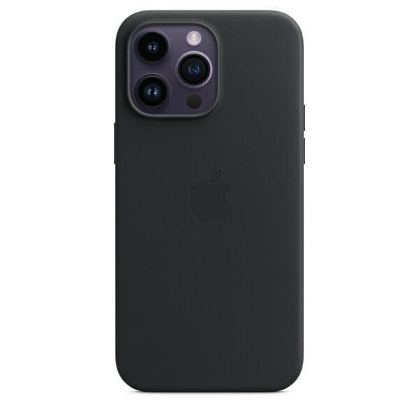 Bild 1 von iPhone 14 Pro Max Leder Case mit MagSafe - Mitternacht (MPPP3ZM/A) Handyhülle