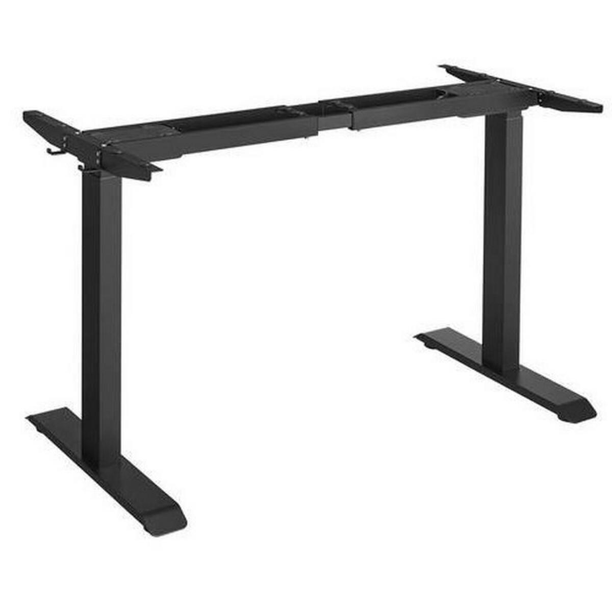 Bild 1 von Boxxx Schreibtischbeine, Schwarz, Metall, 60x69-115 cm, Arbeitszimmer, Schreibtische, Bürotische