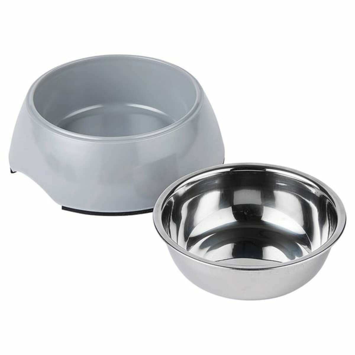 Bild 4 von ZooRoyal Melamin-Napf M 350ml 2er Set grau 350ml