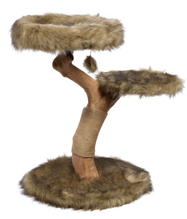 Bild 2 von Dobar petlife Design-Kratzbaum Jimmy, braun, ca. B50/H78/T50 cm