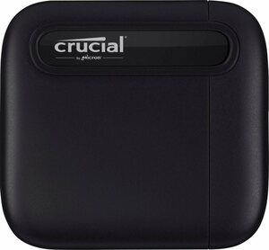 Crucial X6 Portable SSD externe SSD (1 TB) 540 MB/S Lesegeschwindigkeit