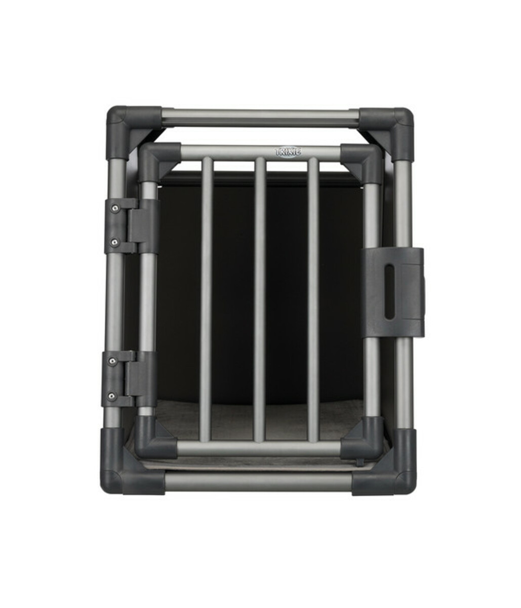 Bild 2 von Trixie Transportbox für Hunde, Aluminium, grafit