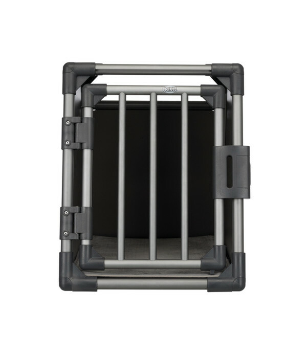 Bild 2 von Trixie Transportbox für Hunde, Aluminium, grafit