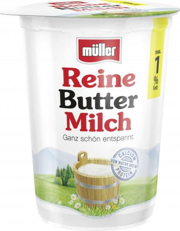Bild 1 von Müller Reine Buttermilch 1%