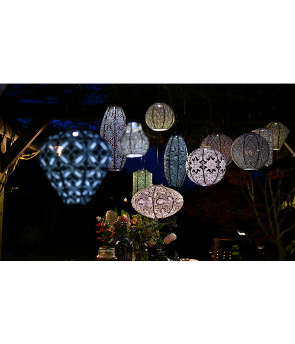 Bild 3 von Lumiz Solar-Lampion Long Oval Bazaar, ca. Ø20/H45 cm