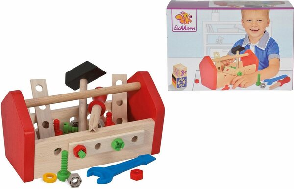 Bild 1 von Eichhorn Spielwerkzeugkoffer »Werkzeugbox«, (Set), aus Holz, Made in Germany, FSC®-Holz aus gewissenhaft bewirtschafteten Wäldern