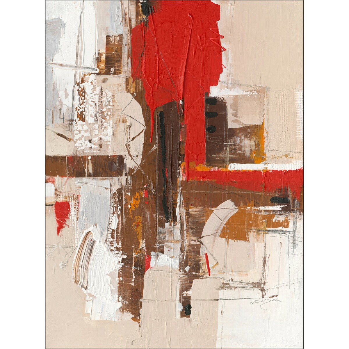 Bild 1 von Leinwandbild Bright & Dark Colours II 50 cm x 77 cm