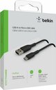 Bild 1 von Belkin Micro-USB/USB-A Kabel PVC, 1m Smartphone-Kabel, Micro-USB (100 cm)