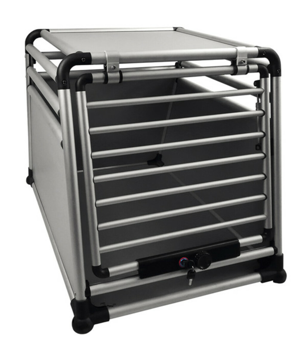 Bild 1 von Nobby Autotransportbox Round Corner, grau, ca. B100/H20/T81 cm